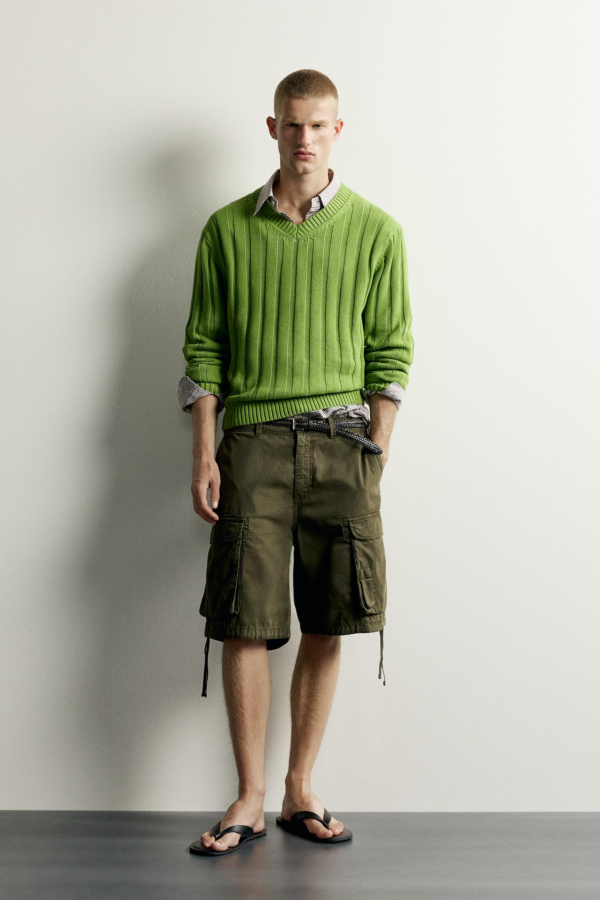 RELAXED FIT RIBBED JUMPER